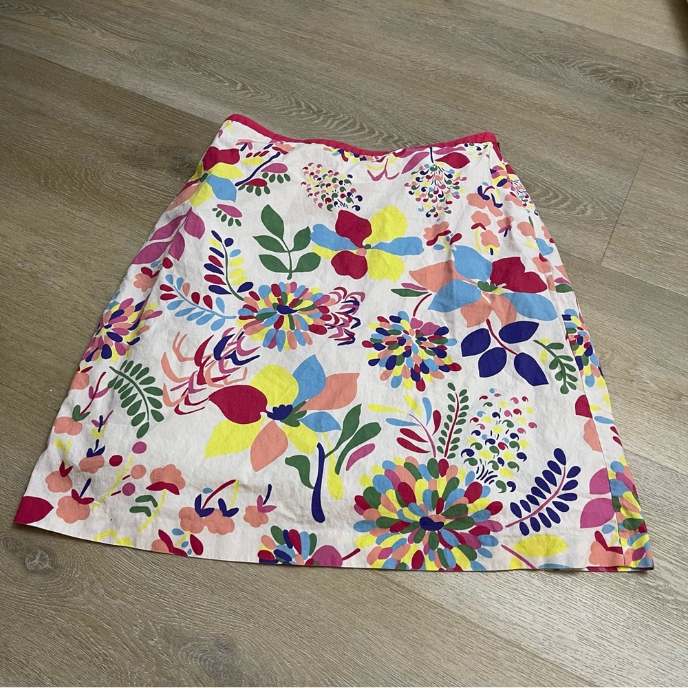 Boden Floral Skirt